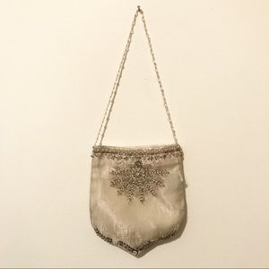 Accessorize evening bag.